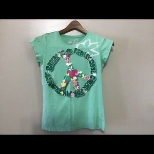 A Light Green Kids Shirt